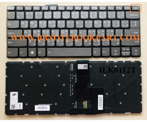IBM Lenovo Keyboard คีย์บอร์ด Ideapad  320-14 120S-14 120S-14IAP  320S-14  320-14ISK 320S-14IKB 320S-14IKBR   S145 S145-14  S145-14IWL  (ปุ๋ม Power มุมขวาบน) ภาษาไทย อังกฤษ  ไม่มีไฟ